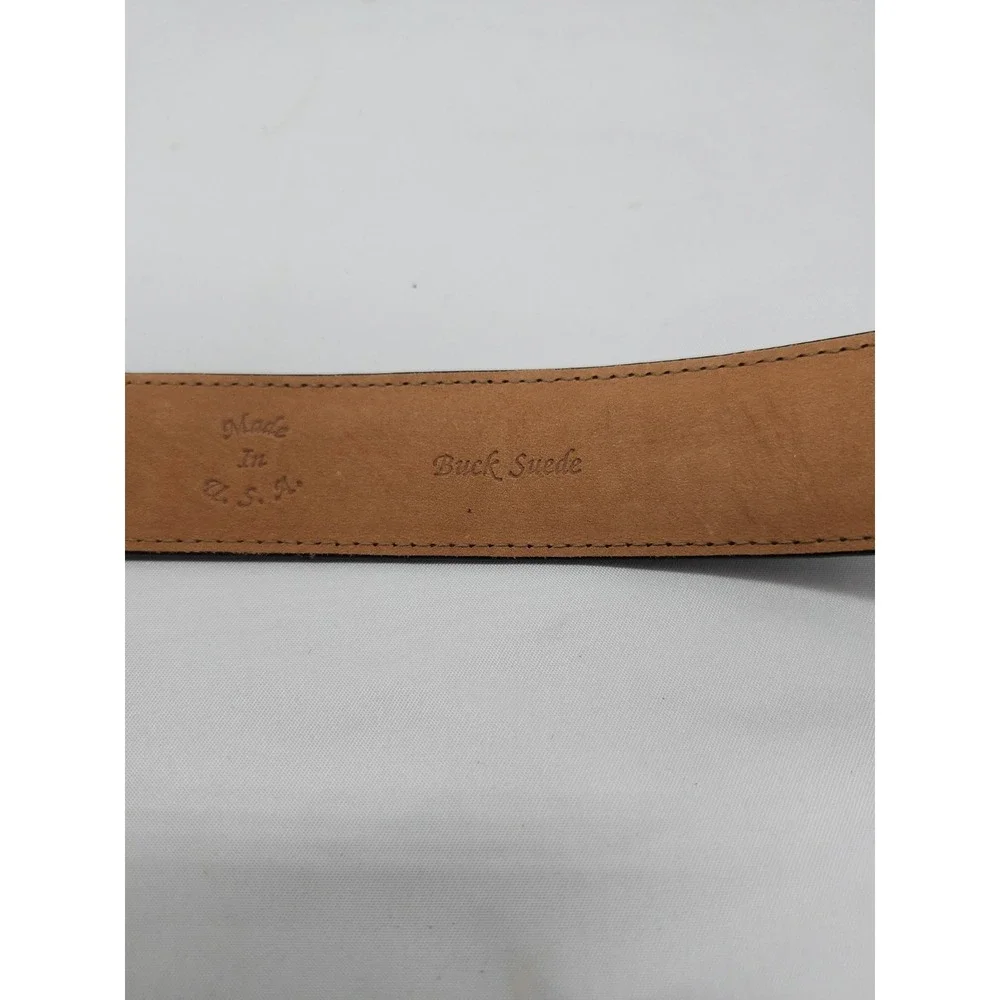 Judeth Jack Buck Suede Belt Size M
